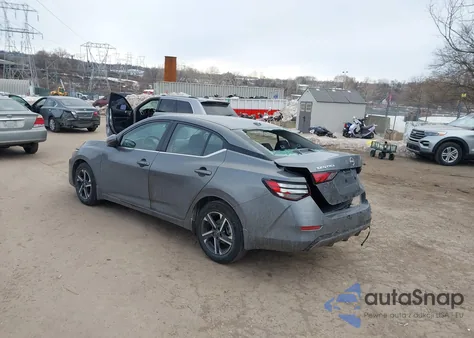 2025 Nissan Sentra Sv z USA, uszkodzony, nr VIN 3N1AB8CV2SY379731